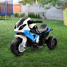 Load image into Gallery viewer, Kids Electric Ride On Car Police Motorcycle Motorbike BMW Licensed S1000RR Blue