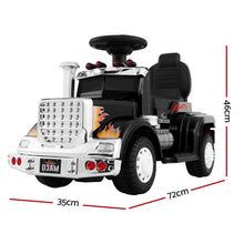 Load image into Gallery viewer, Rigo Kids Electric Ride On Car Truck Motorcycle Motorbike Toy Cars 6V Black