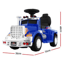 Load image into Gallery viewer, Rigo Kids Electric Ride On Car Truck Motorcycle Motorbike Toy Cars 6V Blue