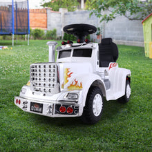 Load image into Gallery viewer, Rigo Kids Electric Ride On Car Truck Motorcycle Motorbike Toy Cars 6V White