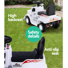 Load image into Gallery viewer, Rigo Kids Electric Ride On Car Truck Motorcycle Motorbike Toy Cars 6V White