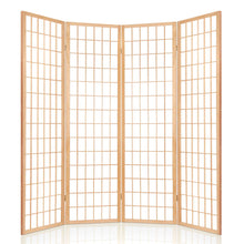 Load image into Gallery viewer, Nature Japanese Zen Style 4 Panel Room Divider