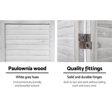 Load image into Gallery viewer, 8 Panel Timber White Room Divider