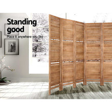 Load image into Gallery viewer, 8 Panel Wooden Timber Room Divider