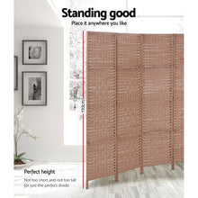 Load image into Gallery viewer, Artiss 8 Panel Room Divider Screen Privacy Timber Foldable Dividers Stand Natural