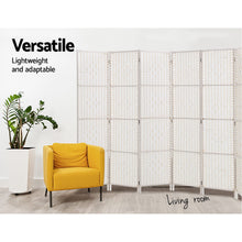 Load image into Gallery viewer, Artiss 8 Panel Room Divider Screen Privacy Timber Foldable Dividers Stand White