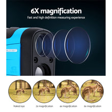 Load image into Gallery viewer, Golf Laser Range Finder 600M Hunting Rangefinder Distance Height Speed Measure