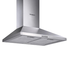 Load image into Gallery viewer, Devanti Range Hood 60cm 600mm Kitchen Canopy Stainless Steel Rangehood Wall Mount