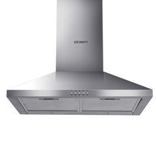 Load image into Gallery viewer, Devanti Range Hood 60cm 600mm Kitchen Canopy Stainless Steel Rangehood Wall Mount