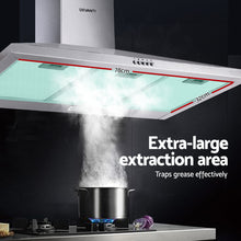 Load image into Gallery viewer, 90cm 900mm Stainless Steel Wall Mount Range Hood