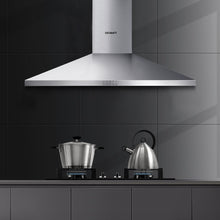 Load image into Gallery viewer, 90cm 900mm Stainless Steel Wall Mount Range Hood