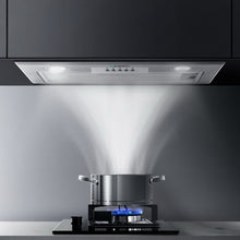 Load image into Gallery viewer, Devanti Range Hood Rangehood Undermount Built In Stainless Steel Canopy 52cm 520mm