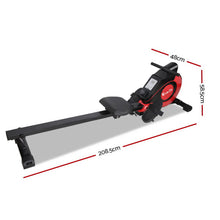 Load image into Gallery viewer, Everfit Rowing Machine Rower Magnetic Resistance Exercise Gym Home Cardio Red