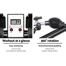 Load image into Gallery viewer, Everfit Rowing Machine Rower Hydraulic Resistance Fitness Gym Home Cardio