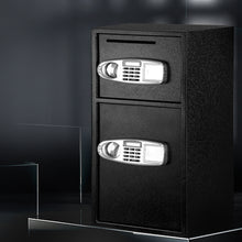 Load image into Gallery viewer, UL-TECH Electronic Safe Digital Security Box Double Door LCD Display