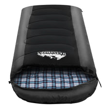 Load image into Gallery viewer, Weisshorn Sleeping Bag Single Thermal Camping Hiking Tent Black� -20�C