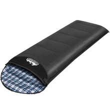 Load image into Gallery viewer, Weisshorn Sleeping Bag Single Thermal Camping Hiking Tent Grey 0�C