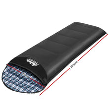 Load image into Gallery viewer, Weisshorn Sleeping Bag Single Thermal Camping Hiking Tent Grey 0�C