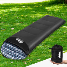 Load image into Gallery viewer, Weisshorn Sleeping Bag Single Thermal Camping Hiking Tent Grey 0�C
