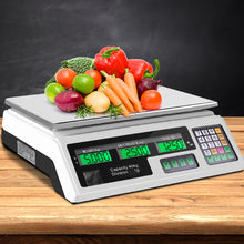 Load image into Gallery viewer, 40KG Digital Kitchen Scale Electronic Scales Shop Market Commercial
