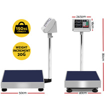 Load image into Gallery viewer, 150KG Digital Platform Scale Electronic Scales Shop Market Commercial Postal