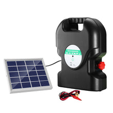 Load image into Gallery viewer, Giantz Fence Energiser 20KM Solar Powered 1.2J Electric