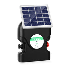 Load image into Gallery viewer, Giantz Fence Energiser 20KM Solar Powered 1.2J Electric