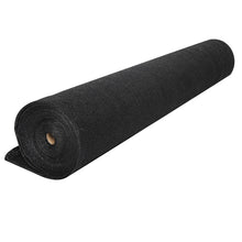 Load image into Gallery viewer, Instahut 70% UV Sun Shade Cloth Shadecloth Sail Roll Mesh Garden Outdoor 1.83x50m Black