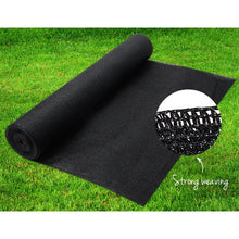 Load image into Gallery viewer, Instahut 70% UV Sun Shade Cloth Shadecloth Sail Roll Mesh Garden Outdoor 1.83x50m Black