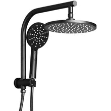 Load image into Gallery viewer, Cefito WELS 9'' Rain Shower Head Set Round Handheld High Pressure Wall Black
