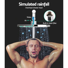 Load image into Gallery viewer, Cefito WELS 9'' Rain Shower Head Taps Round Handheld High Pressure Wall Chrome
