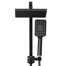 Load image into Gallery viewer, Cefito WELS 8'' Rain Shower Head Set Square Handheld High Pressure Wall Black