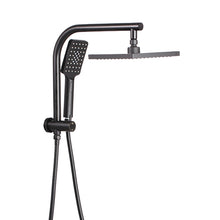 Load image into Gallery viewer, Cefito WELS 8'' Rain Shower Head Set Square Handheld High Pressure Wall Black