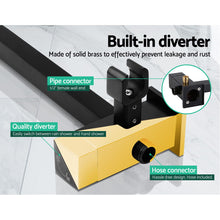 Load image into Gallery viewer, Cefito WELS 8'' Rain Shower Head Set Square Handheld High Pressure Wall Black