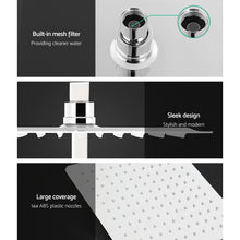 Load image into Gallery viewer, Cefito WELS 10'' Rain Shower Head Set Round Handheld High Pressure Wall Chrome