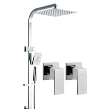 Load image into Gallery viewer, Cefito WELS 10'' Rain Shower Head Taps Round Handheld High Pressure Wall Chrome