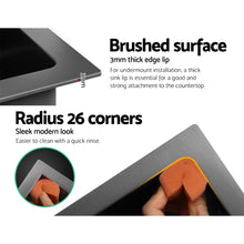Load image into Gallery viewer, Cefito Kitchen Sink Basin Stainless Steel Under/Top/Flush Mount Bowl 750X450MM