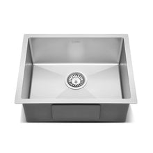 Load image into Gallery viewer, Cefito 54cm x 44cm Stainless Steel Kitchen Sink Under/Top/Flush Mount Black