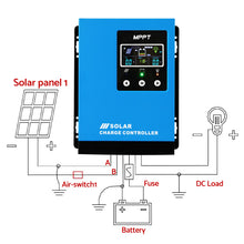 Load image into Gallery viewer, Giantz 40A MPPT Solar Charge Controller Auto 12V/24V/36V/48V Battery Regulator
