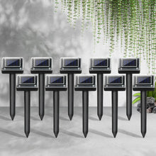 Load image into Gallery viewer, Vermitrap Set of 10 Ultrasonic Solar Powered Snake Repellent