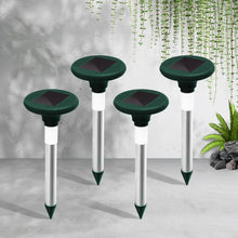 Load image into Gallery viewer, Gardeon 4X Solar LED Snake Repeller Pulse Plus Ultrasonic Pest Rodent Repellent