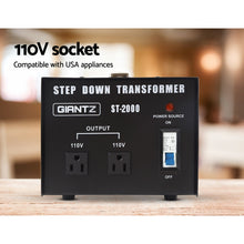 Load image into Gallery viewer, Giantz 2000 Watt Step Down Transformer