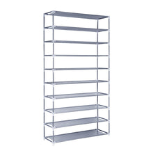 Load image into Gallery viewer, 10 Tier Stackable Shoe Rack