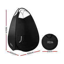 Load image into Gallery viewer, Portable Pop Up Tanning Tent - Black