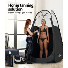 Load image into Gallery viewer, Portable Pop Up Tanning Tent - Black