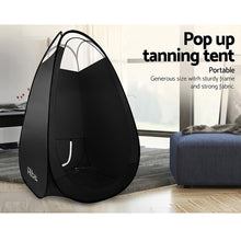 Load image into Gallery viewer, Portable Pop Up Tanning Tent - Black