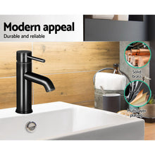 Load image into Gallery viewer, Cefito Basin Mixer Tap Faucet Black