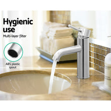 Load image into Gallery viewer, Cefito Basin Mixer Tap Faucet Silver