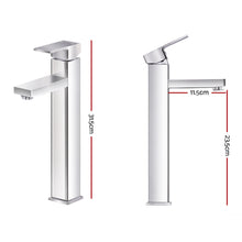 Load image into Gallery viewer, Cefito Basin Mixer Tap Faucet Silver