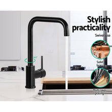 Load image into Gallery viewer, Cefito Mixer Kitchen Faucet Tap Swivel Spout WELS Black